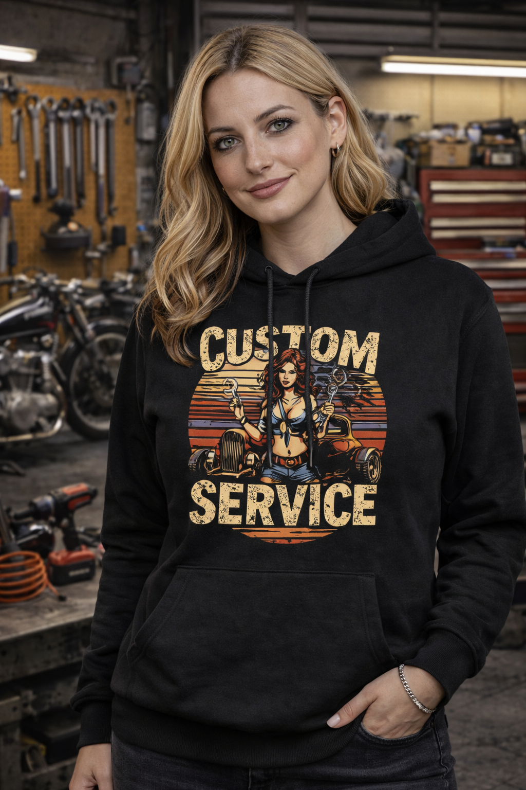 Custom Service - Frauen Premium Hoodie