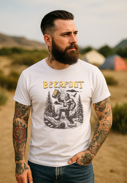 Beerfoot – Der legendäre Schluck   Oversized Bio T-Shirt