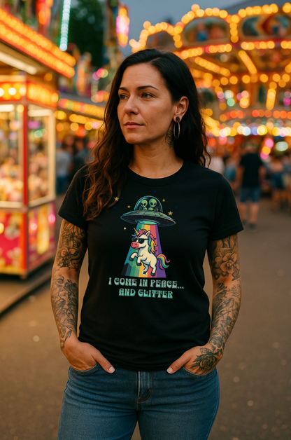 👽 I Come in Peace… and Glitter