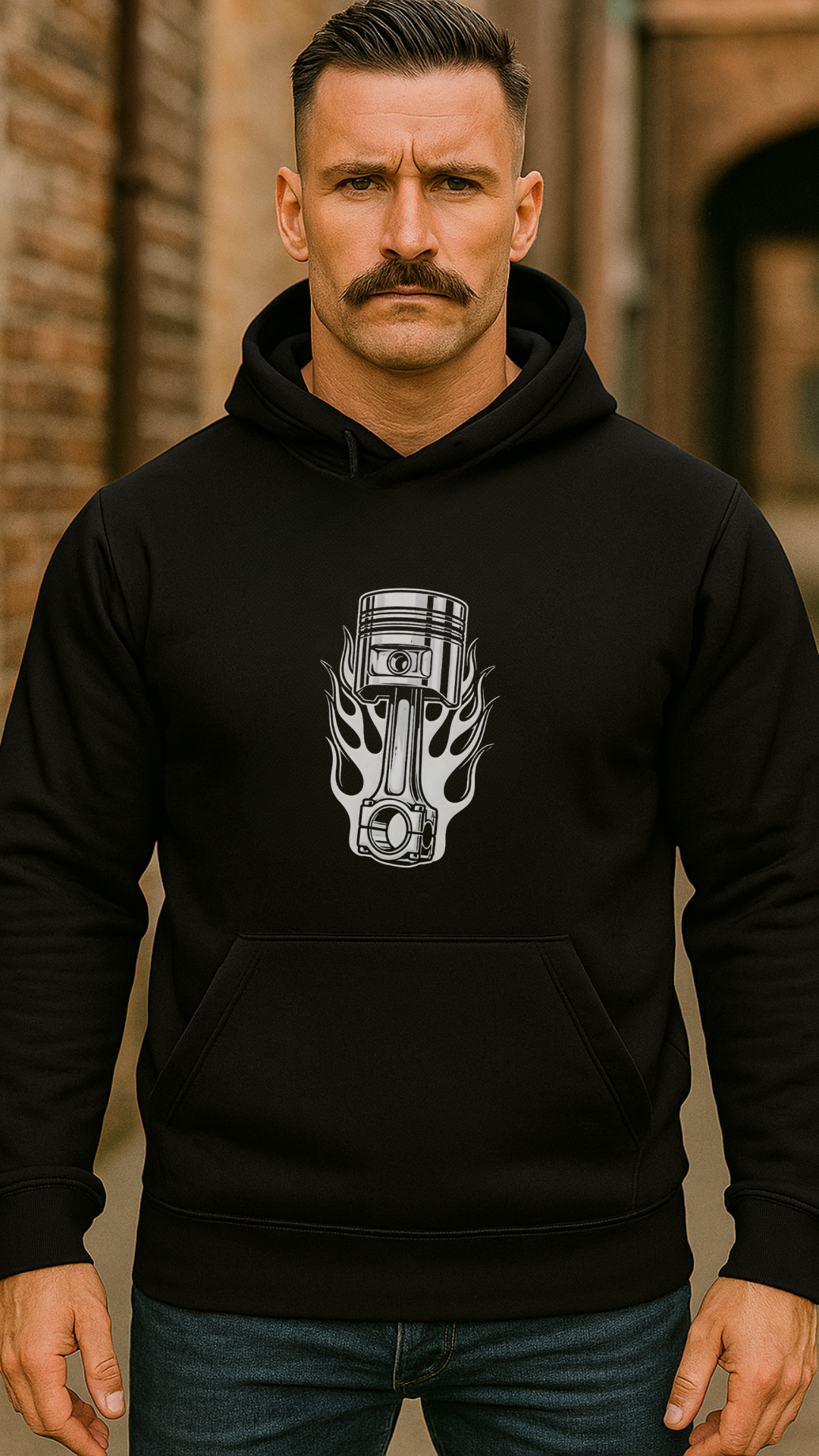 Speed Machine – V8 Vibes Only - Bio-Hoodie