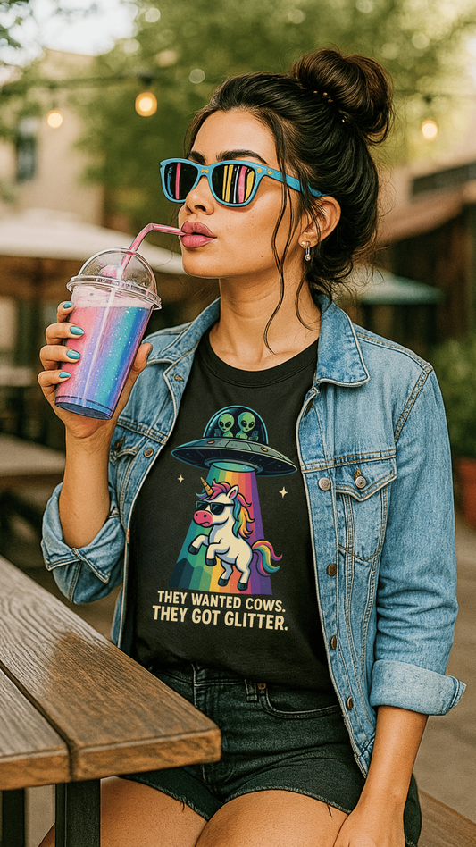 👽 I Come in Peace… and Glitter