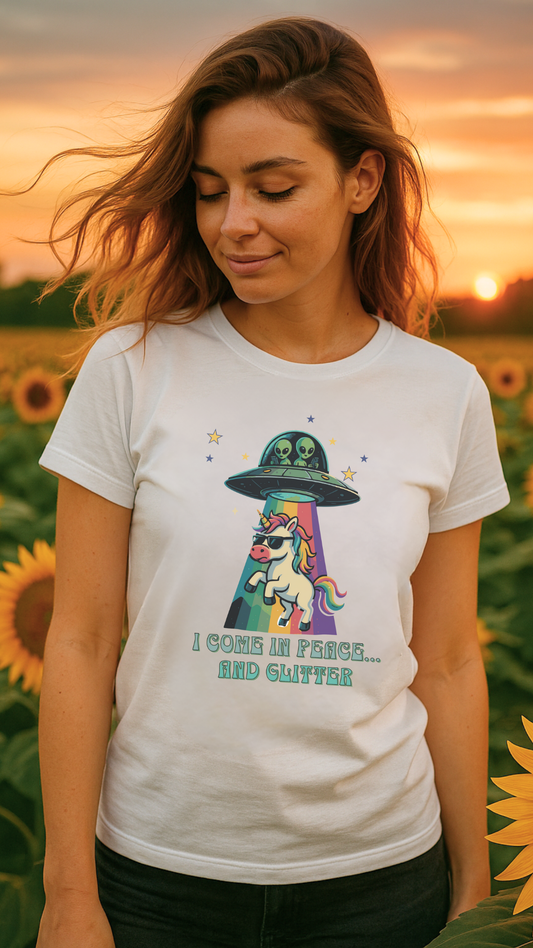 👽 I Come in Peace… and Glitter