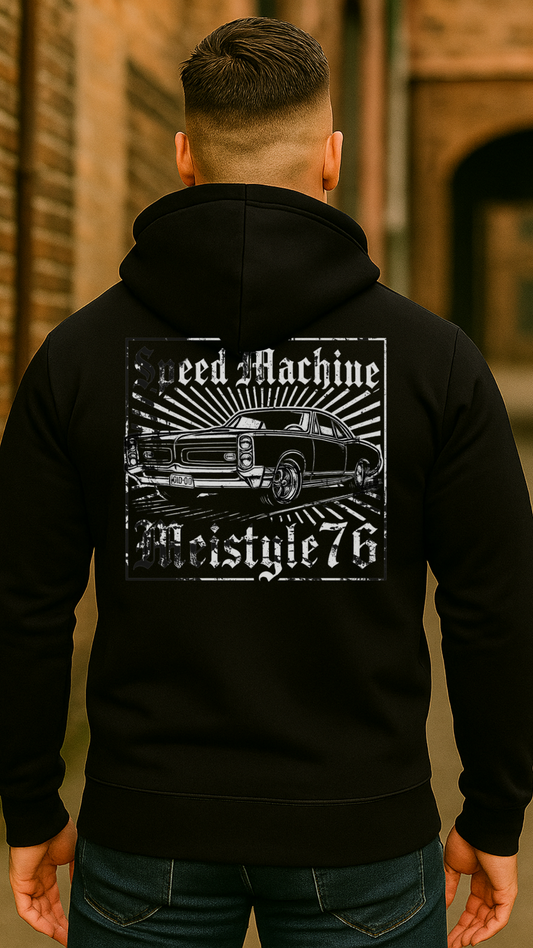 Speed Machine – V8 Vibes Only - Bio-Hoodie