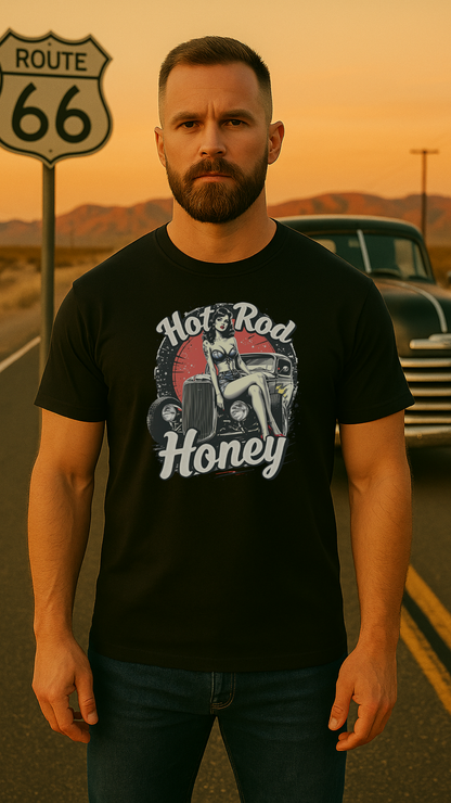 Hot Rod Honey - Männer Premium T-Shirt