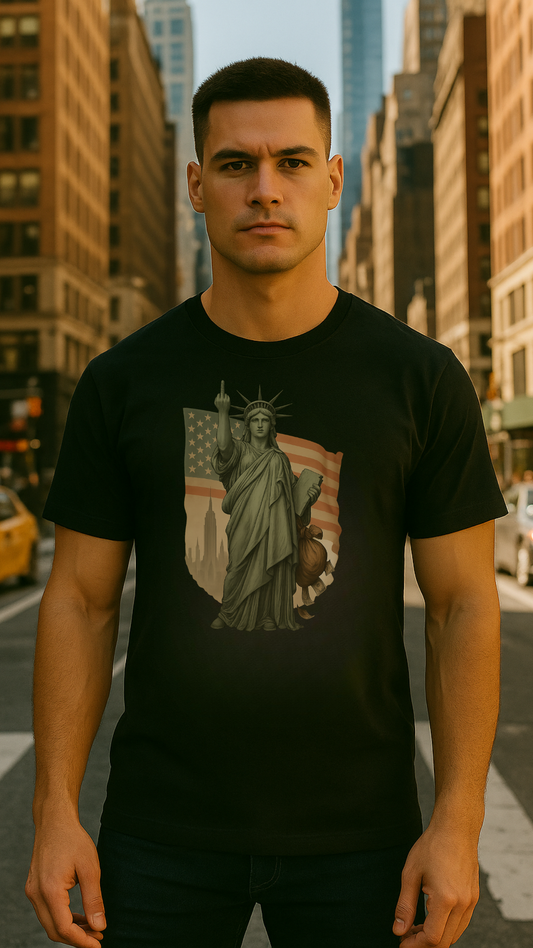 Lady Liberty – The American Way  Premium T-Shirt