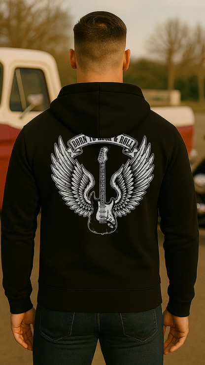 Born to Rock & Roll - Männer Premium Hoodie