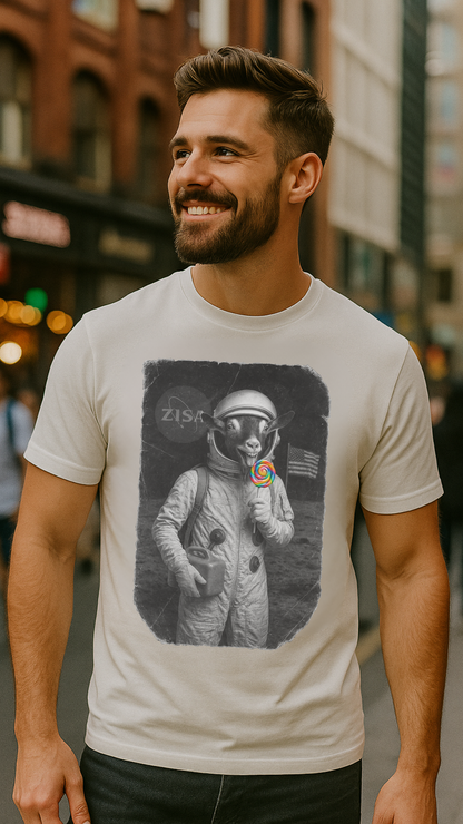 Lolli statt Treibstoff - Premium T-Shirt