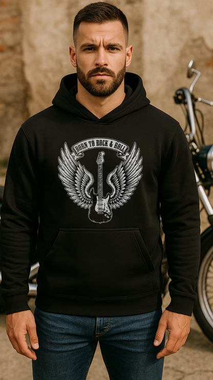 Born to Rock & Roll - Männer Premium Hoodie