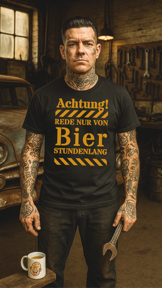🍺 Achtung – Rede nur von Bier!