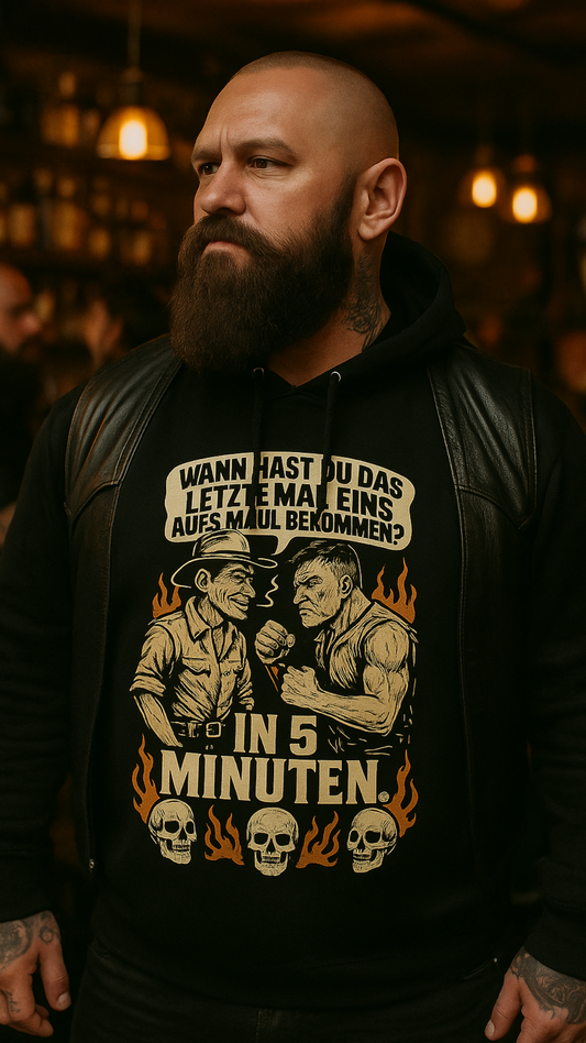 🤜 In 5 Minuten aufs Maul
