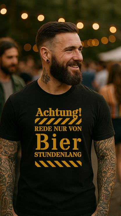 🍺 Achtung – Rede nur von Bier!