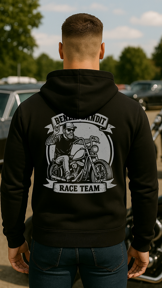 Benzin Bandit - Männer Premium Kapuzenjacke