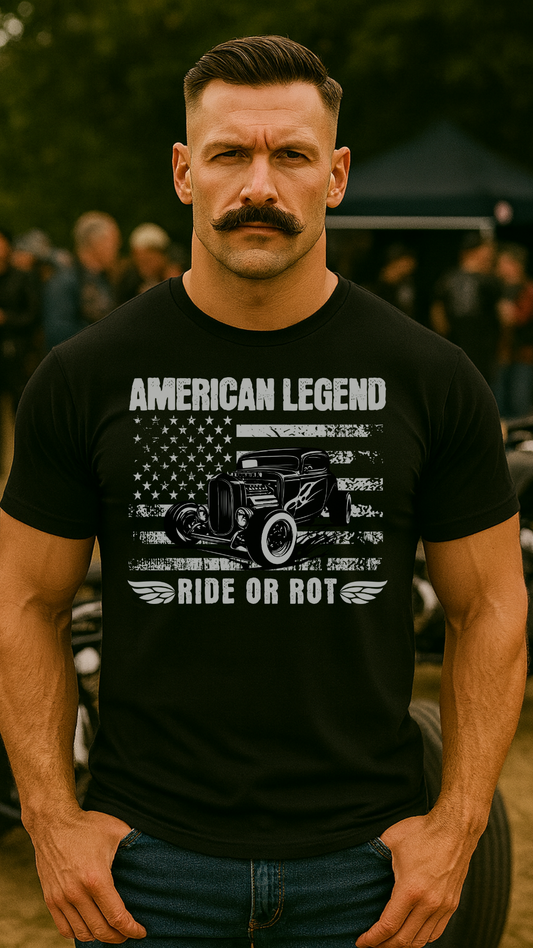 American Legend – Ride or Rot  - Männer Premium T-Shirt