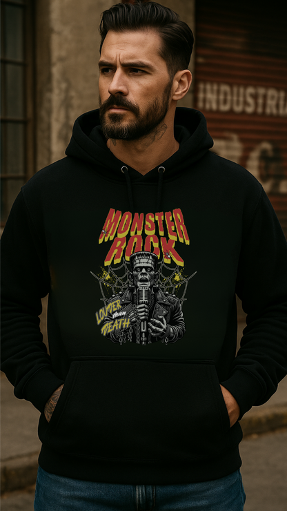 Monster Rock – Louder Than Death -  Bio-Hoodie