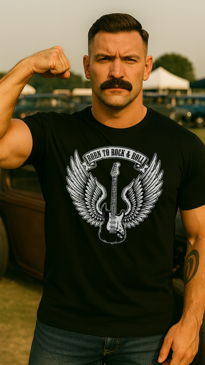 Born to Rock & Roll - Männer Premium T-Shirt