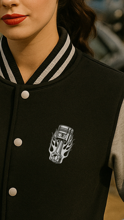 Motor Oil – Full Service Babe - College-Sweatjacke