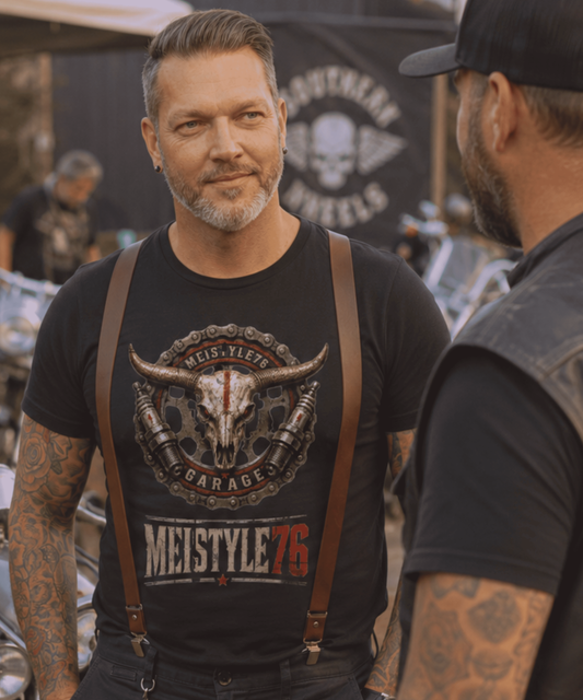 Meistyle76 Garage Shirt – Biker & Schrauber Style