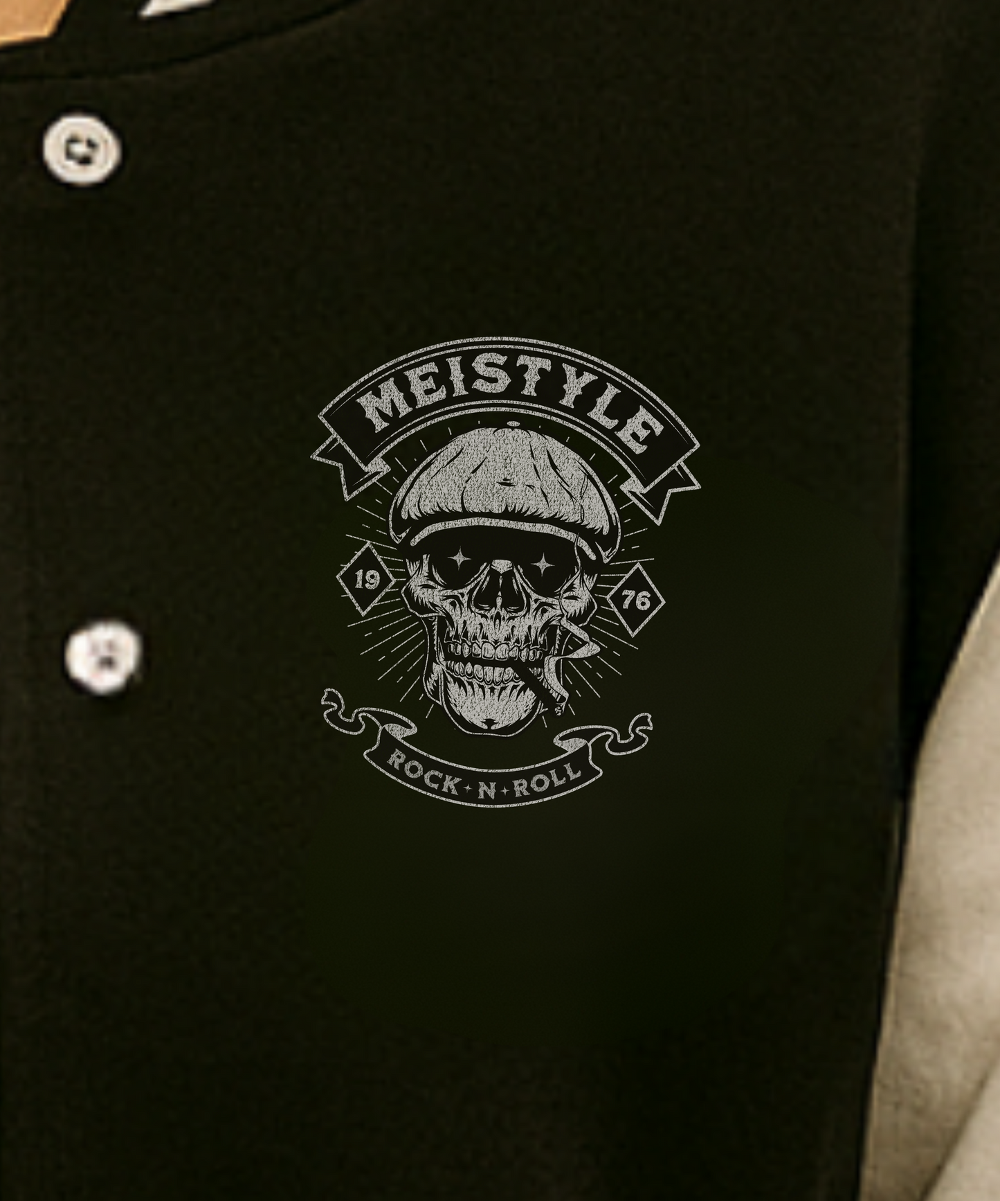 USA American Classic – Muscle Car & Flag  - Collegejacke