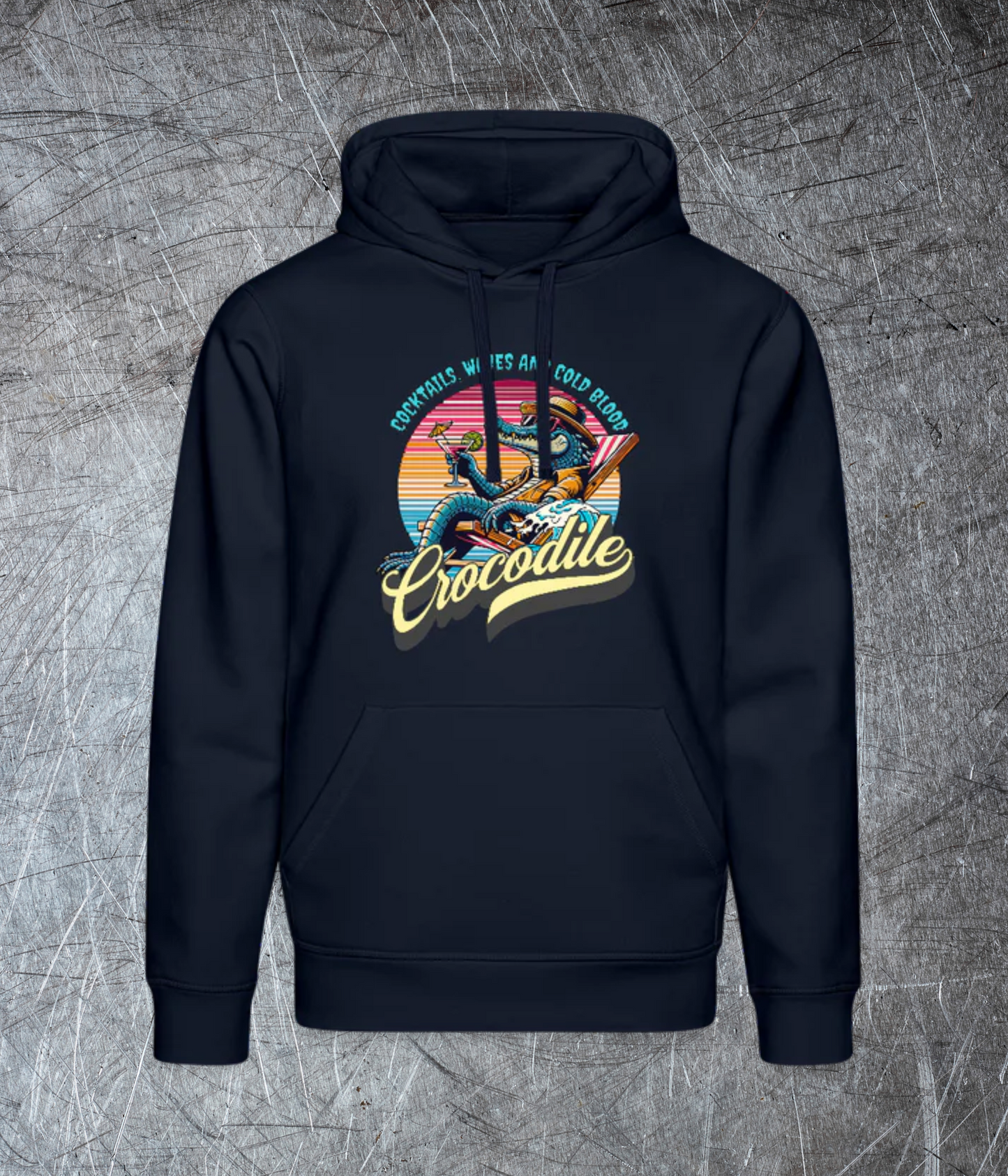 Crocodile  Unisex Bio-Hoodie