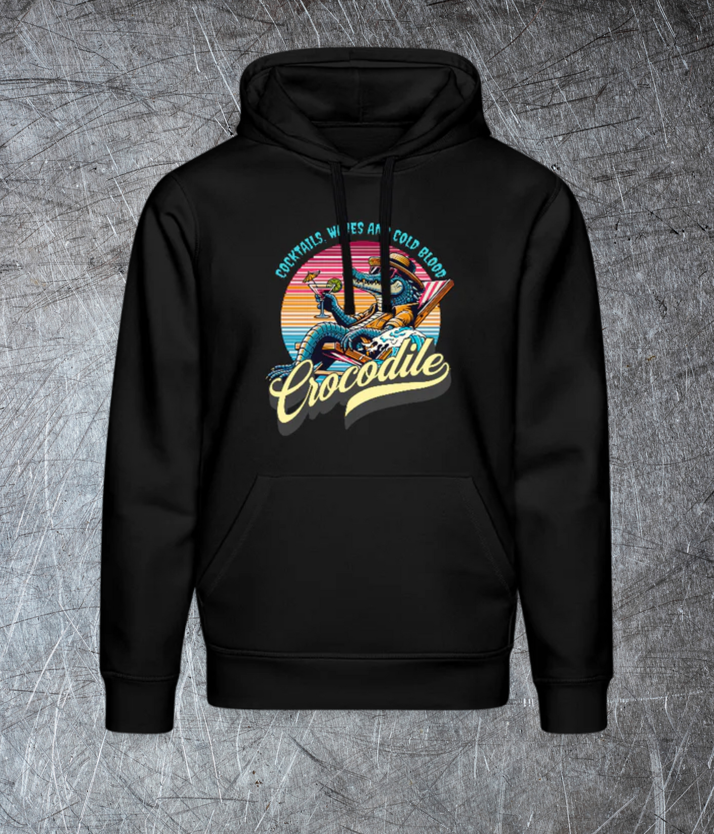 Crocodile  Unisex Bio-Hoodie