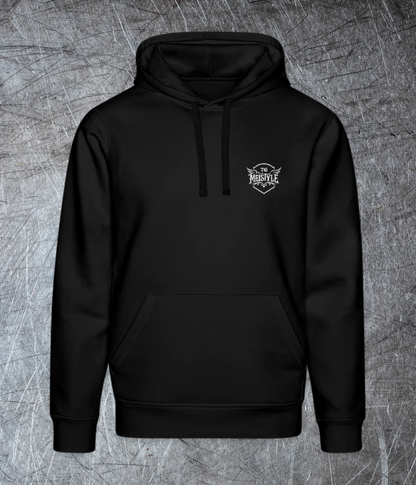 Longhorn Skull - Meistyle76 - Bio-Hoodie Rückendruck