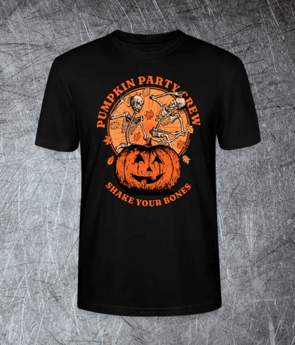 Pumpkin Party Crew – Shake Your Bones  Premium T-Shirt