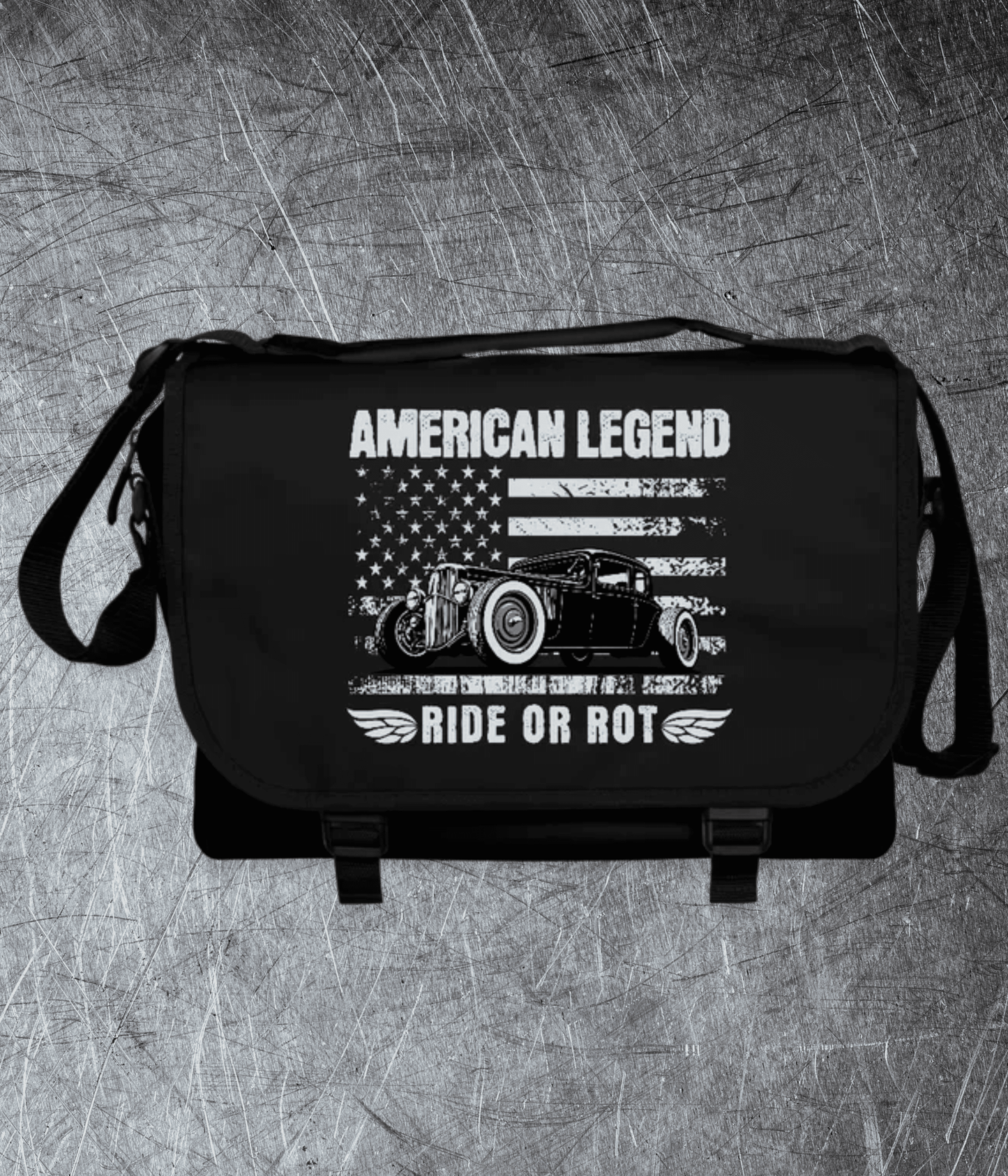 😎 American Legend – Ride or Rot - Umhängetasche