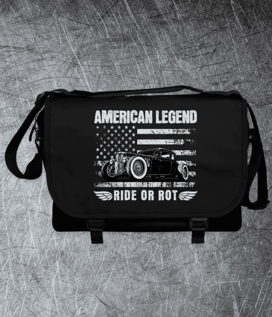 😎 American Legend – Ride or Rot - Umhängetasche