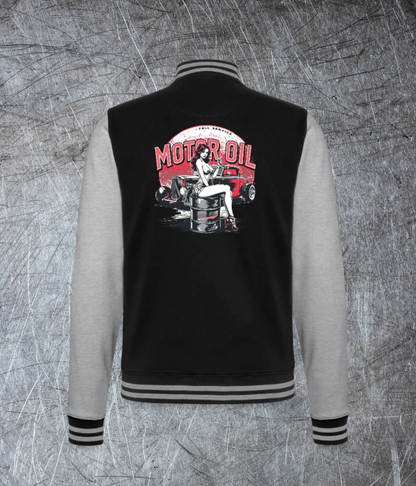 Motor Oil – Full Service Babe - College-Sweatjacke