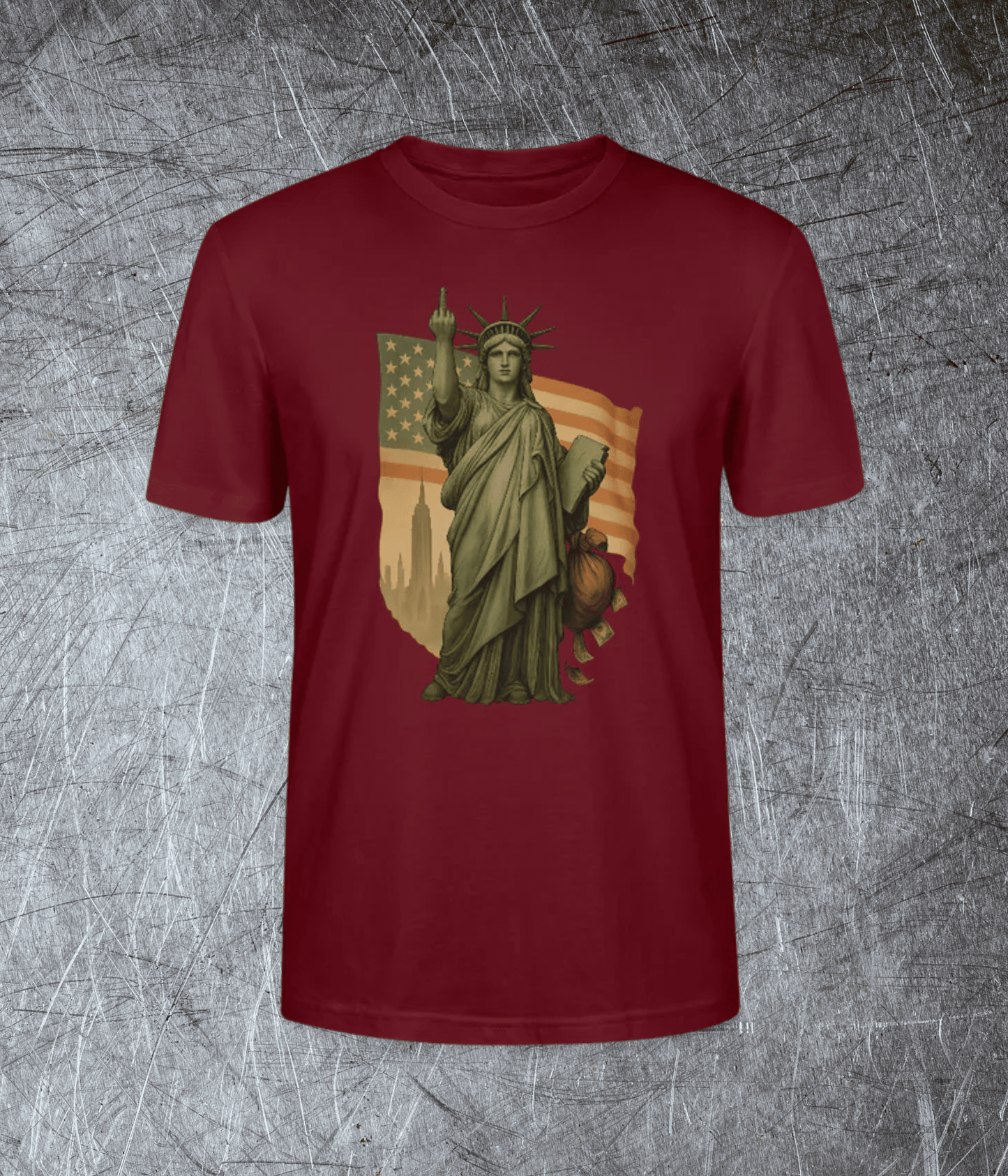 Lady Liberty – The American Way  Premium T-Shirt