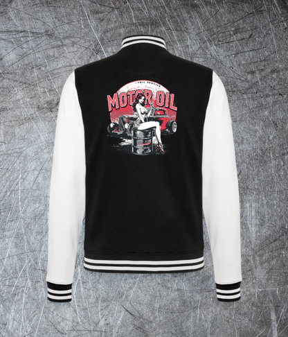 Motor Oil – Full Service Babe - College-Sweatjacke