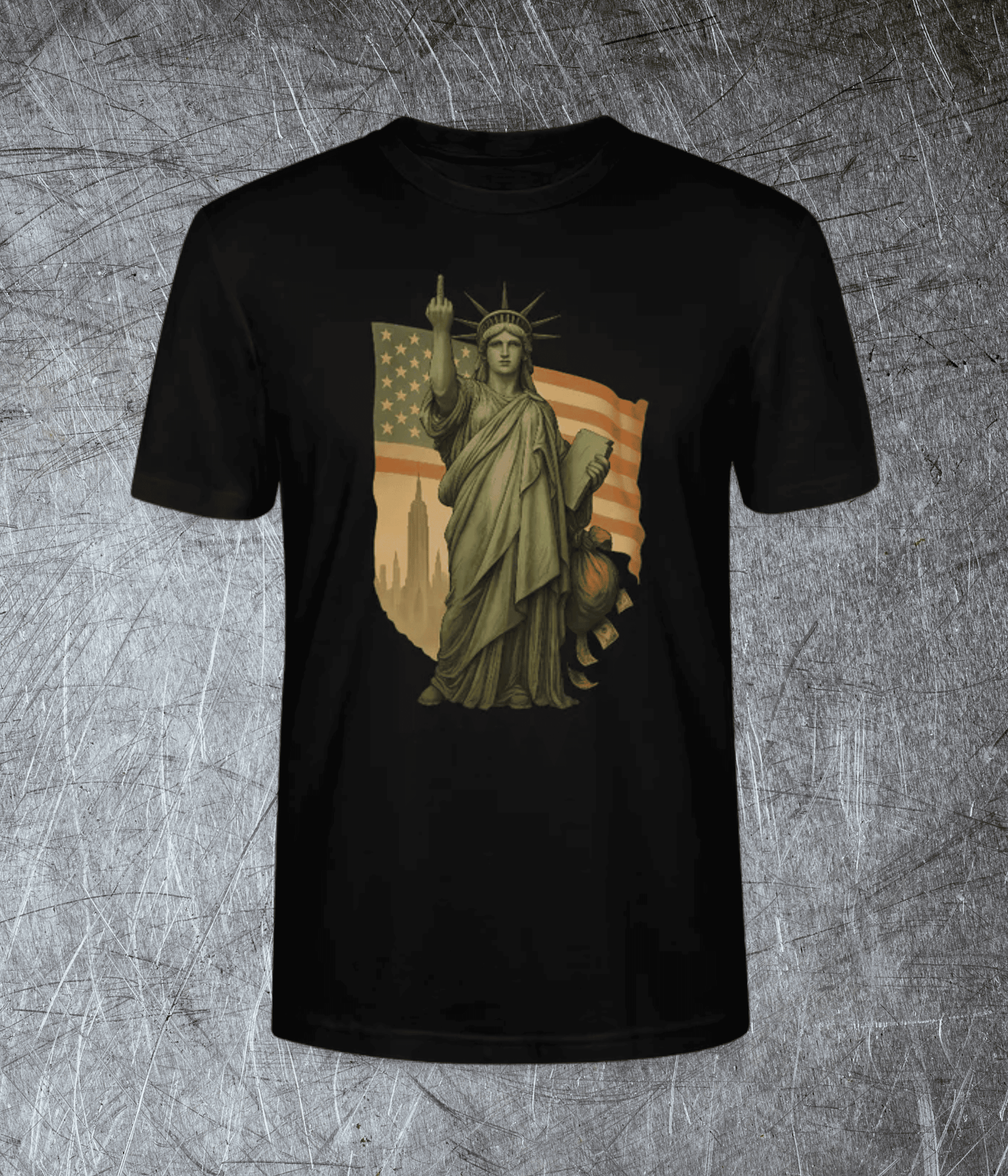 Lady Liberty – The American Way  Premium T-Shirt