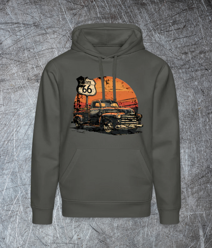 Route 66 Garage – Built to Last - Bio-Hoodie