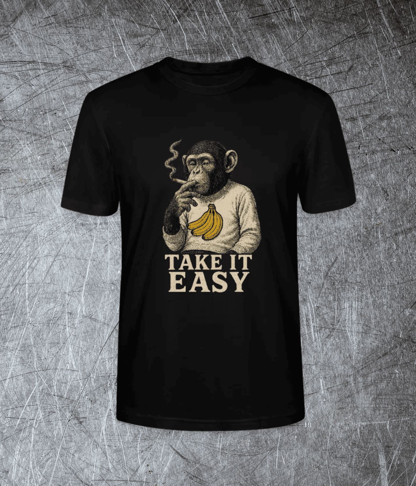 Take It Easy – Banana Vibes - Premium T-Shirt