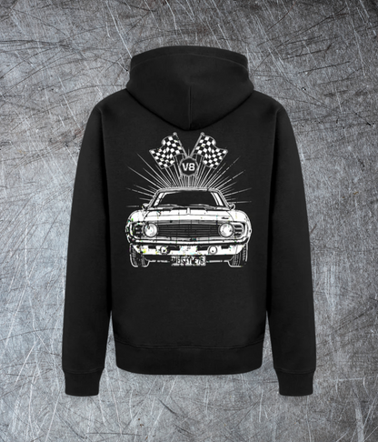 V8 Power – Born to Roar - Männer Premium Kapuzenjacke