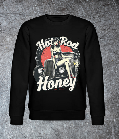 Hot Rod Honey - Bio-Sweatshirt