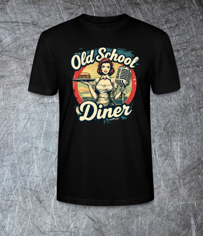 Old School Diner – Classic 50s Style - Premium T-Shirt