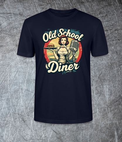 Old School Diner – Classic 50s Style - Premium T-Shirt