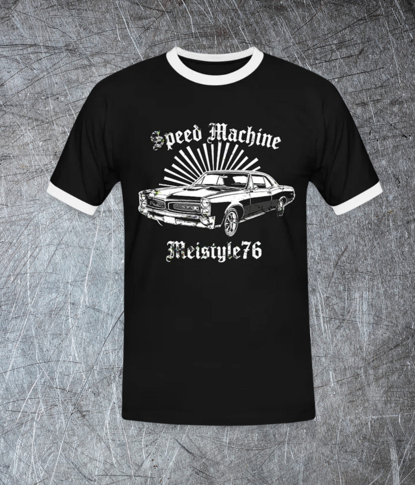 Speed Machine - Männer Kontrast-T-Shirt
