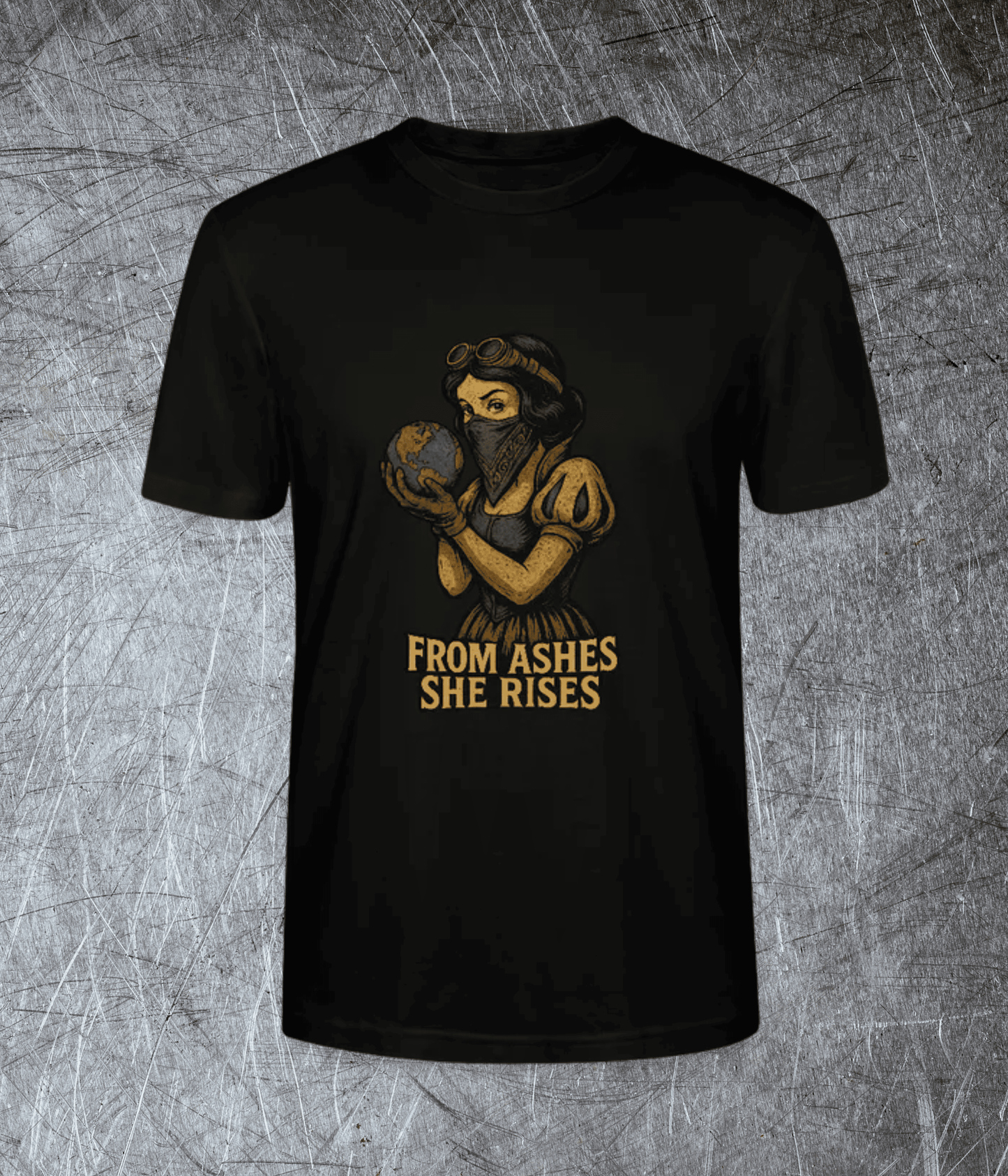 From Ashes she Rises - Premium T-Shirt