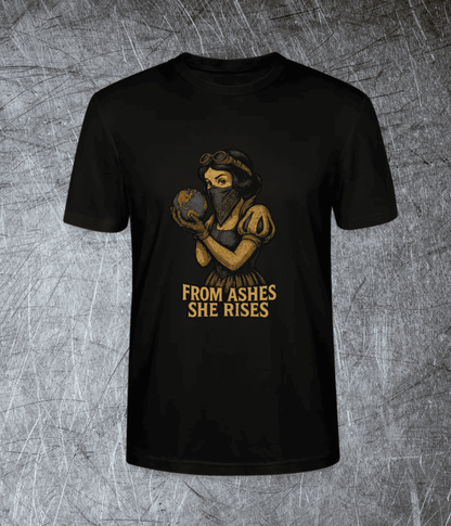 From Ashes she Rises - Premium T-Shirt