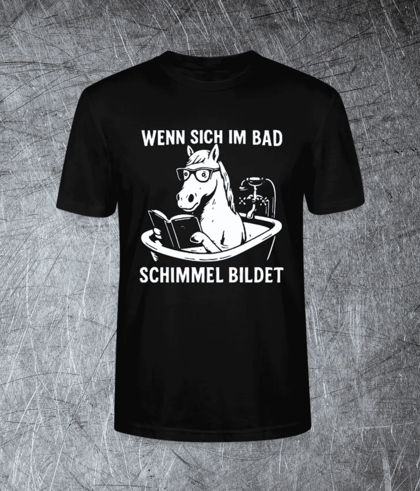 Wenn sich im Bad Schimmel bildet - Premium T-Shirt