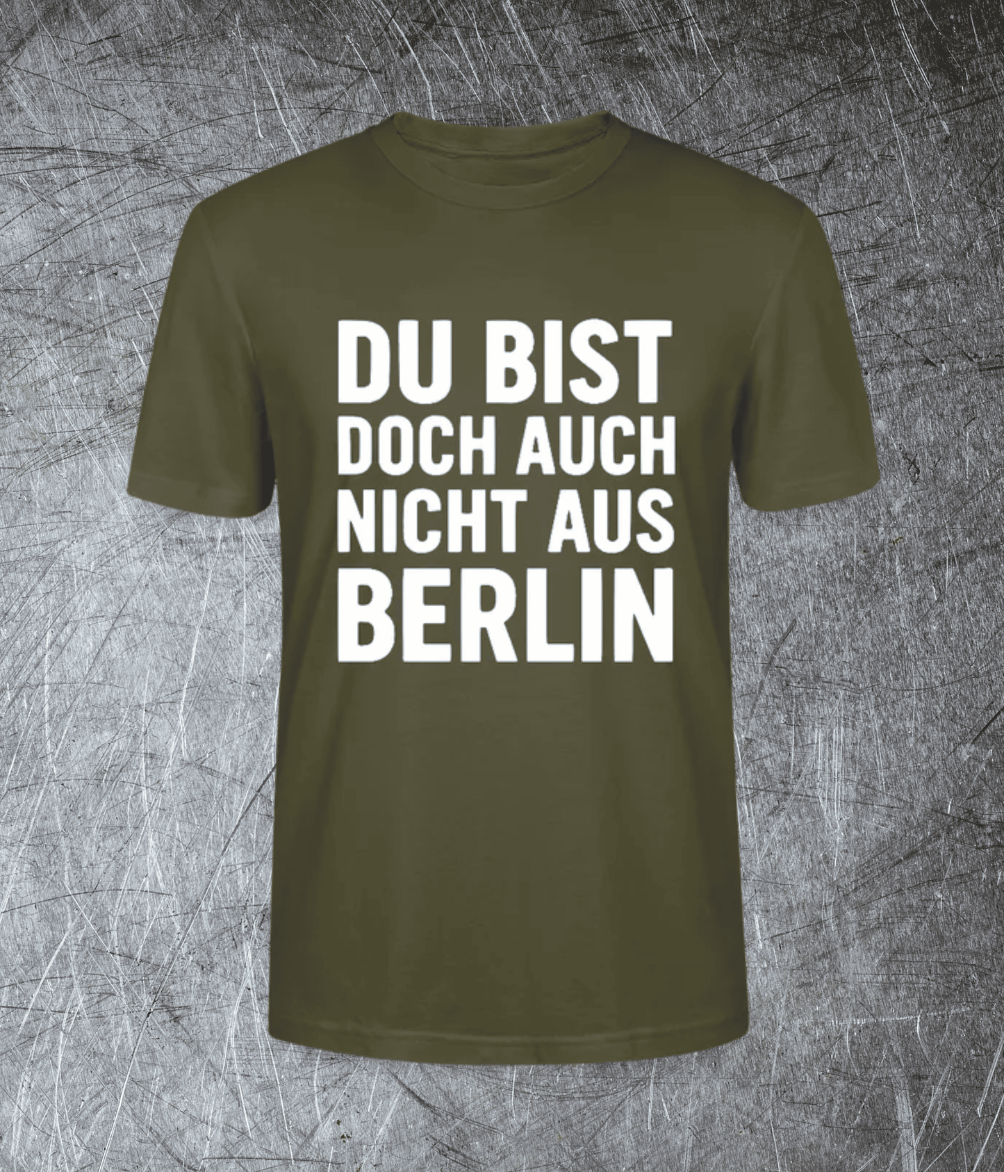 Du bist doch auch nicht aus Berlin - Premium T-Shirt