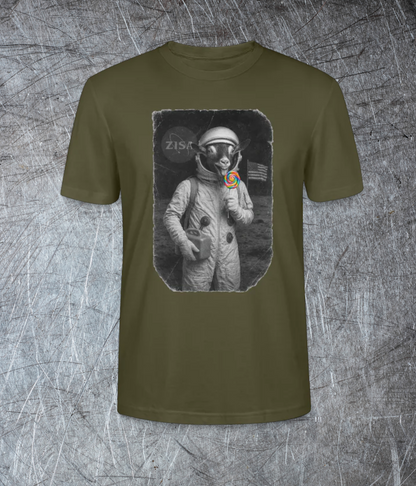 Lolli statt Treibstoff - Premium T-Shirt