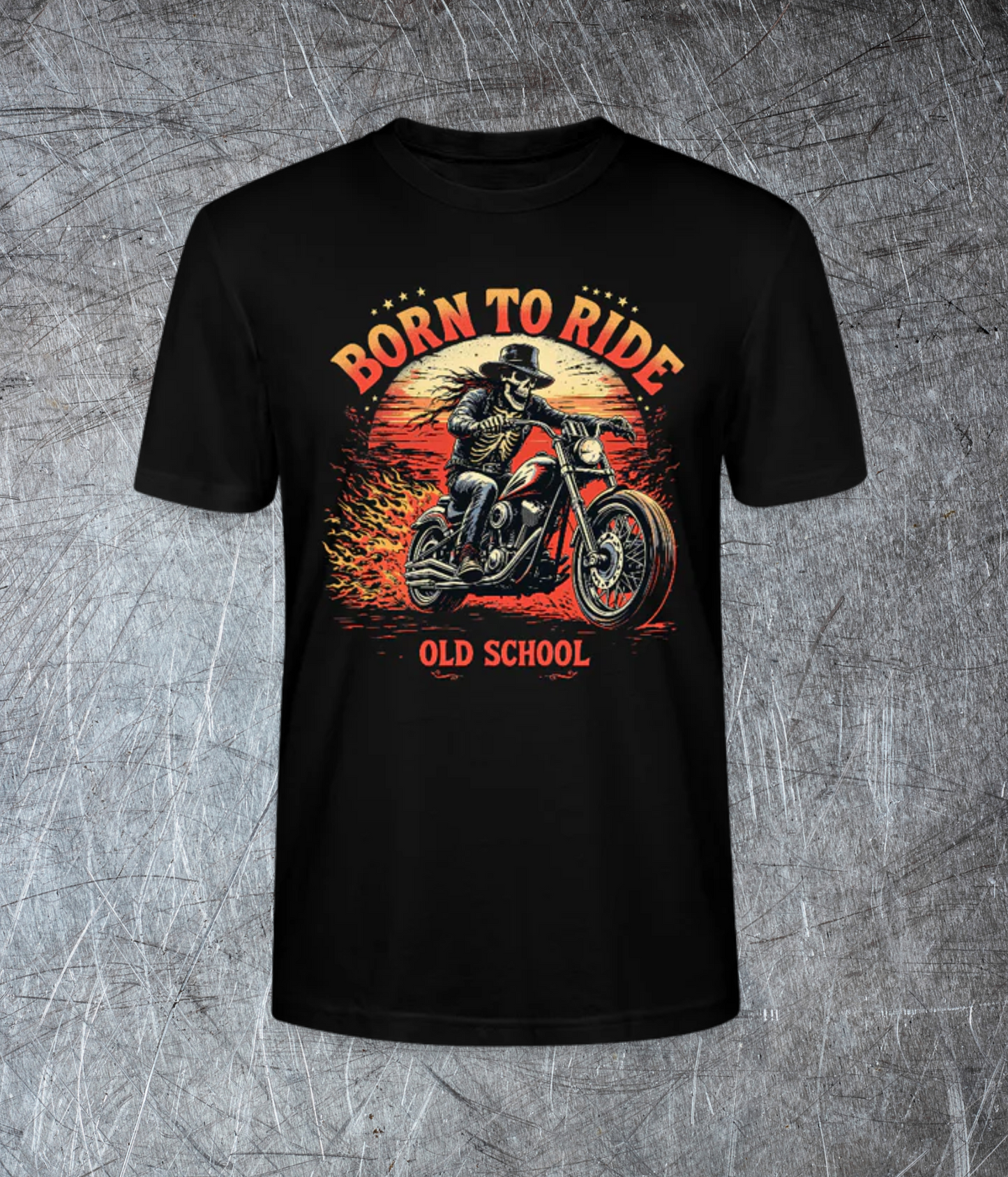 Freedom, Fire & Old School - Premium T-Shirt