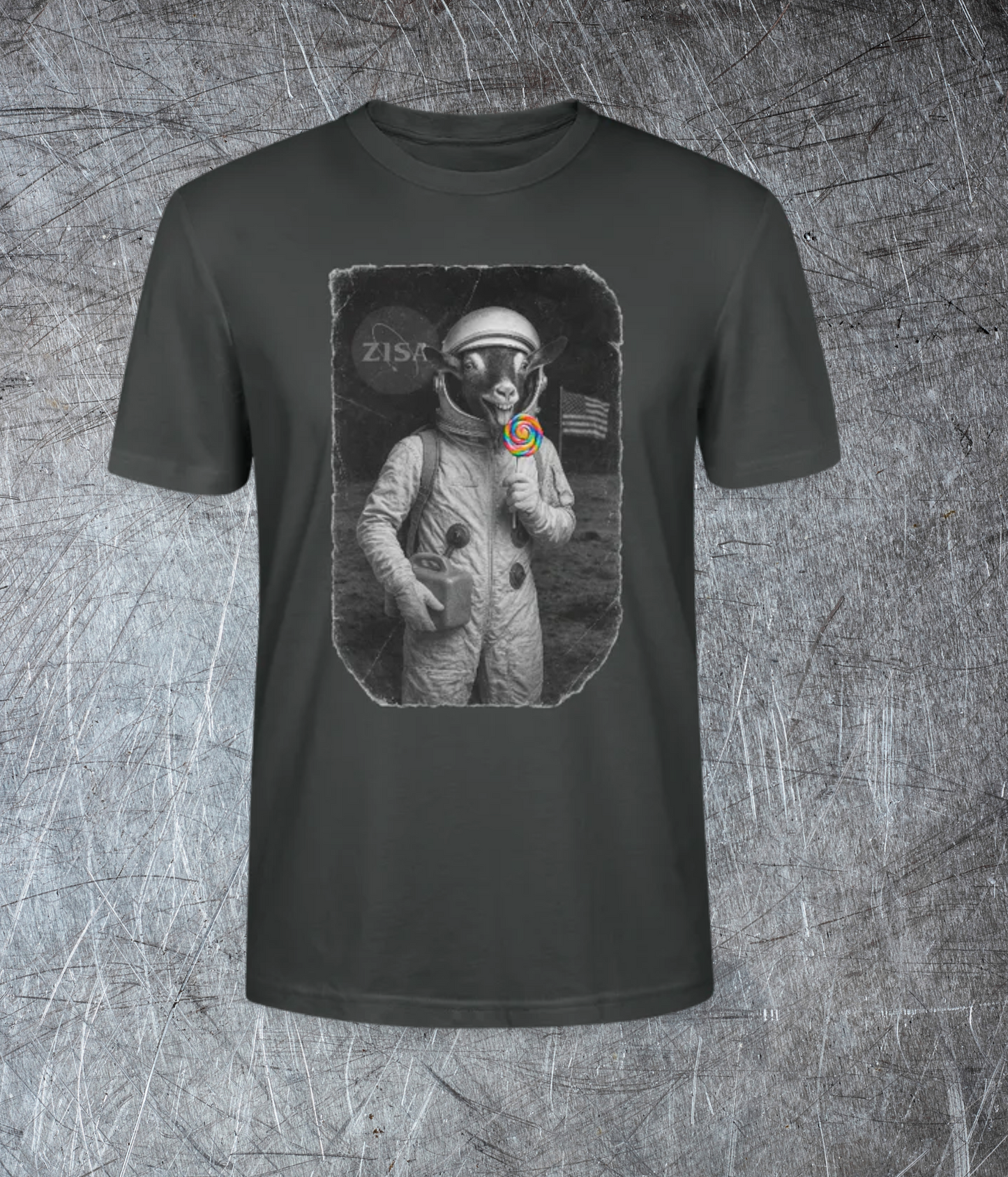 Lolli statt Treibstoff - Premium T-Shirt