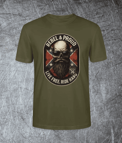 Nicht für jeden - Rebel & Proud - Premium Unisex Shirt für echte Charaktere