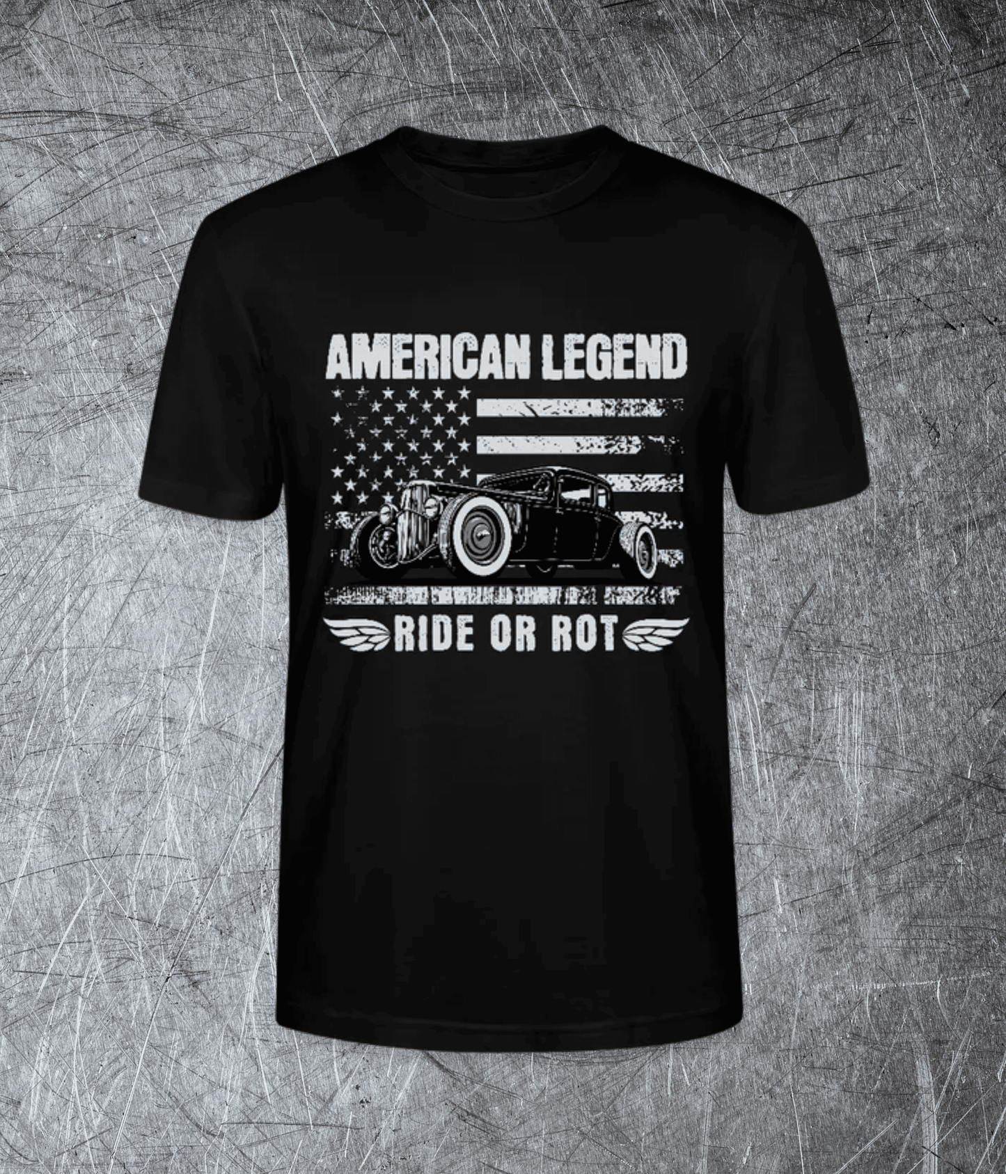 American Legend – Ride or Rot - Premium T-Shirt