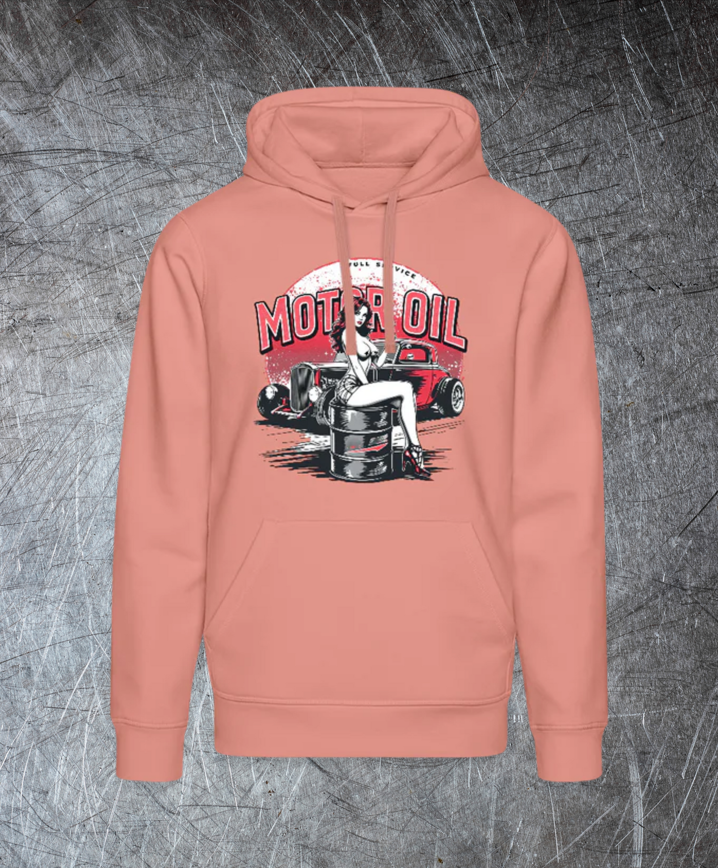 Motor Oil – Full Service Babe - Bio-Hoodie