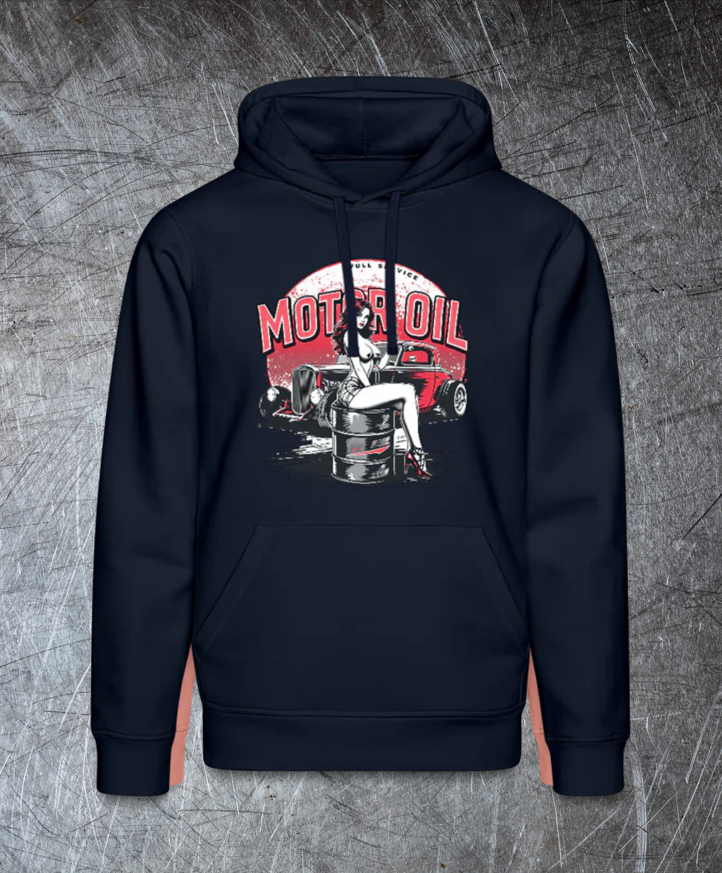 Motor Oil – Full Service Babe - Bio-Hoodie